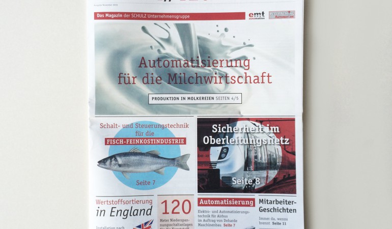 Neue Ausgabe der Hauszeitung für Schulz Systemtechnik