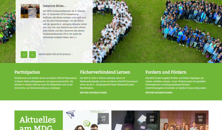Ein Gymnasium macht Internet-Schule