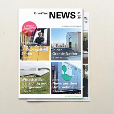 EnviTec Biogas bringt kompakten Newsletter heraus